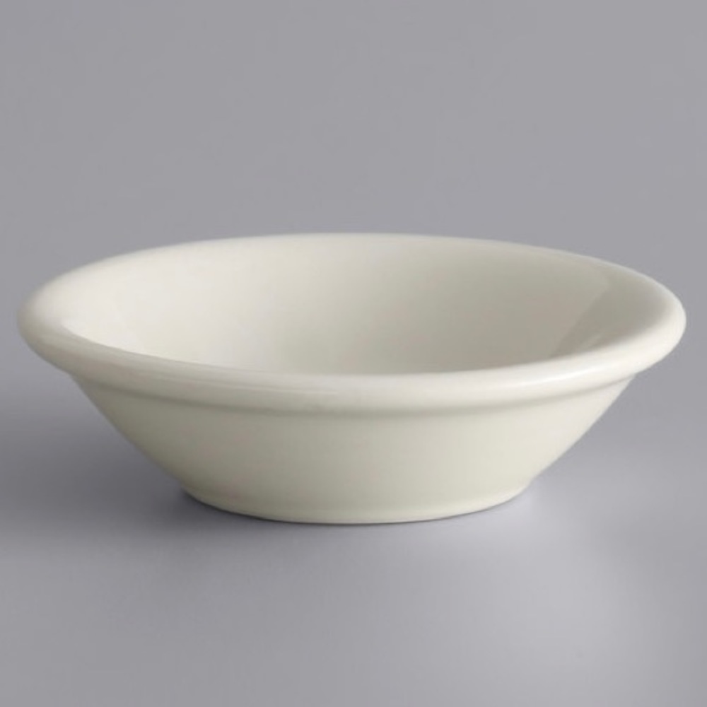Vertex 2 ¾" Sausalito Porcelain Sauce Dish
